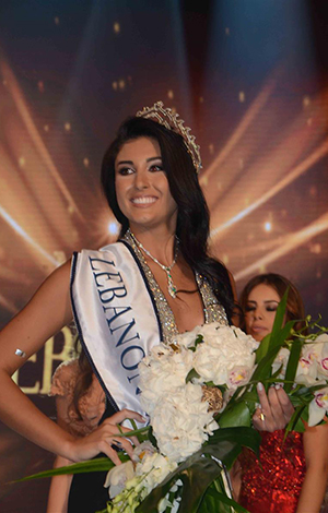 لبنان ينتخب "كارين غراوي" ملكة على عرش الجمال اللبناني لعام 2013